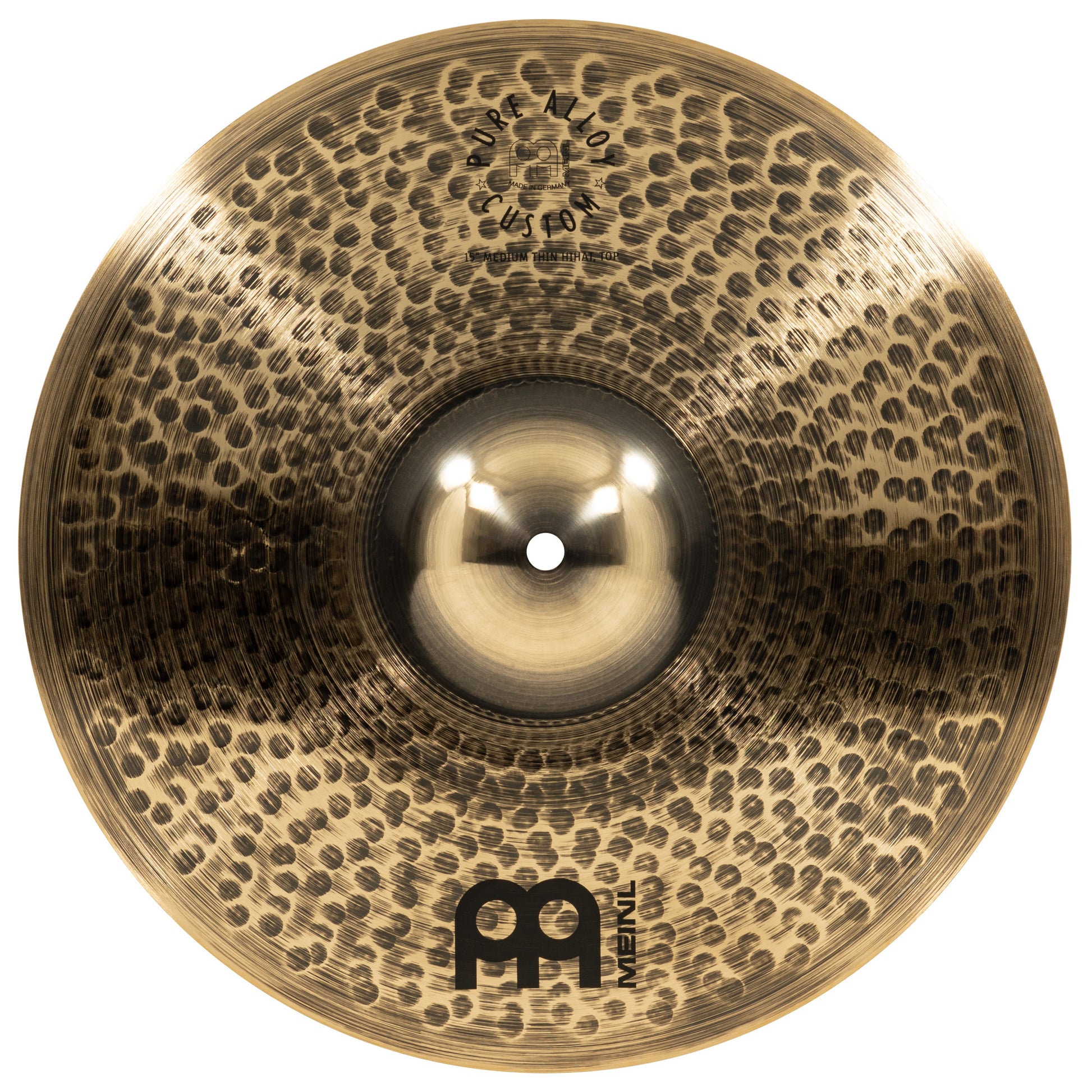 CHARLESTON MEINL PURE ALLOY CUSTOM 15", alliage Pure Alloy Custom