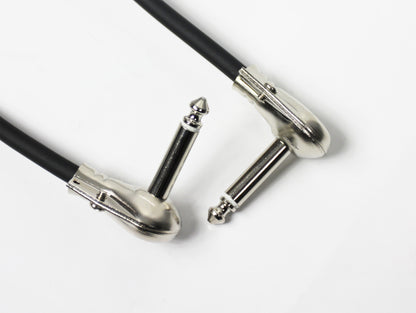 Câble patch Jack mono/Jack mono, 0.40 mètres, noir