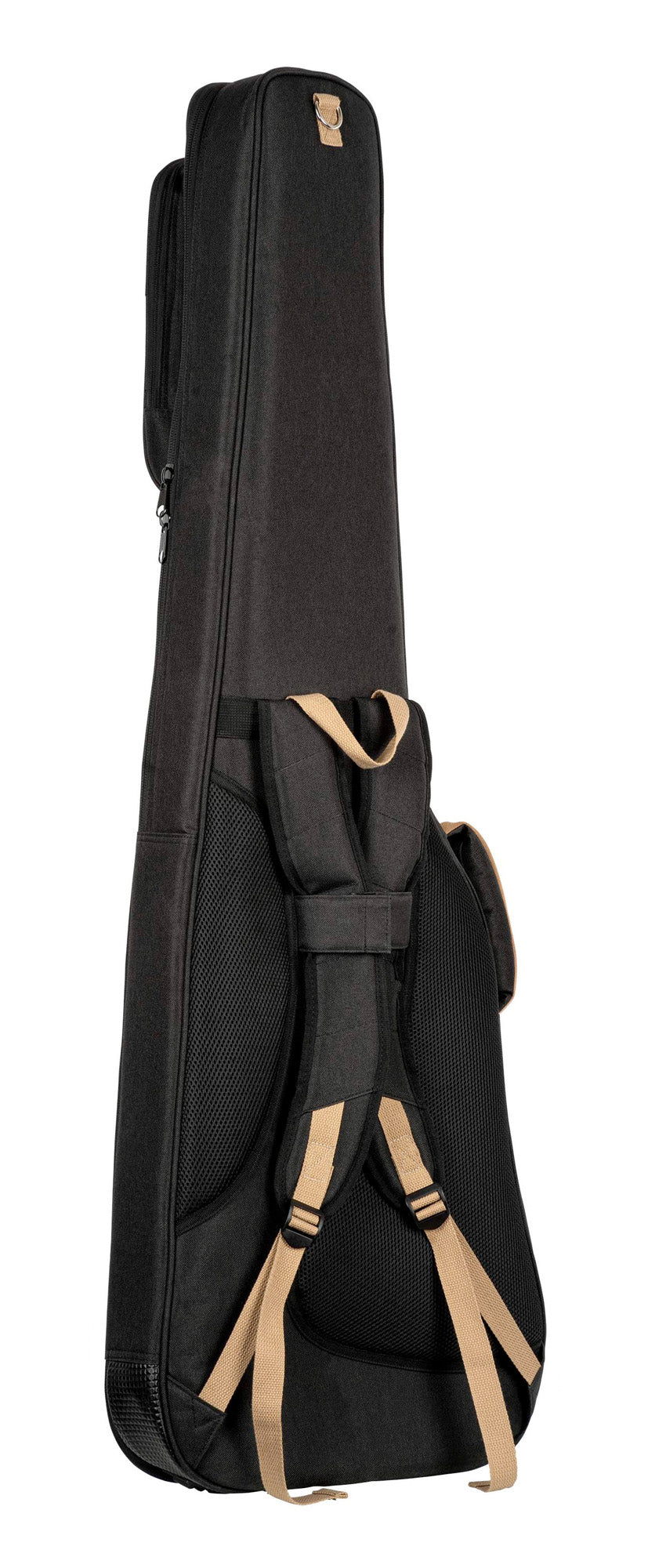 OGBEB-DLX-BK, housse Deluxe pour basse électrique, coton résistant et déperlant, rembourrage intérieur 20mm, 2 poches, noir