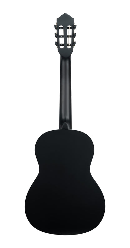 RST5M-3/4, table épicéa, fond & éclisses catalpa, touche & chevalet noyer, sillet 45 mm, diapason 590 mm, noir mat