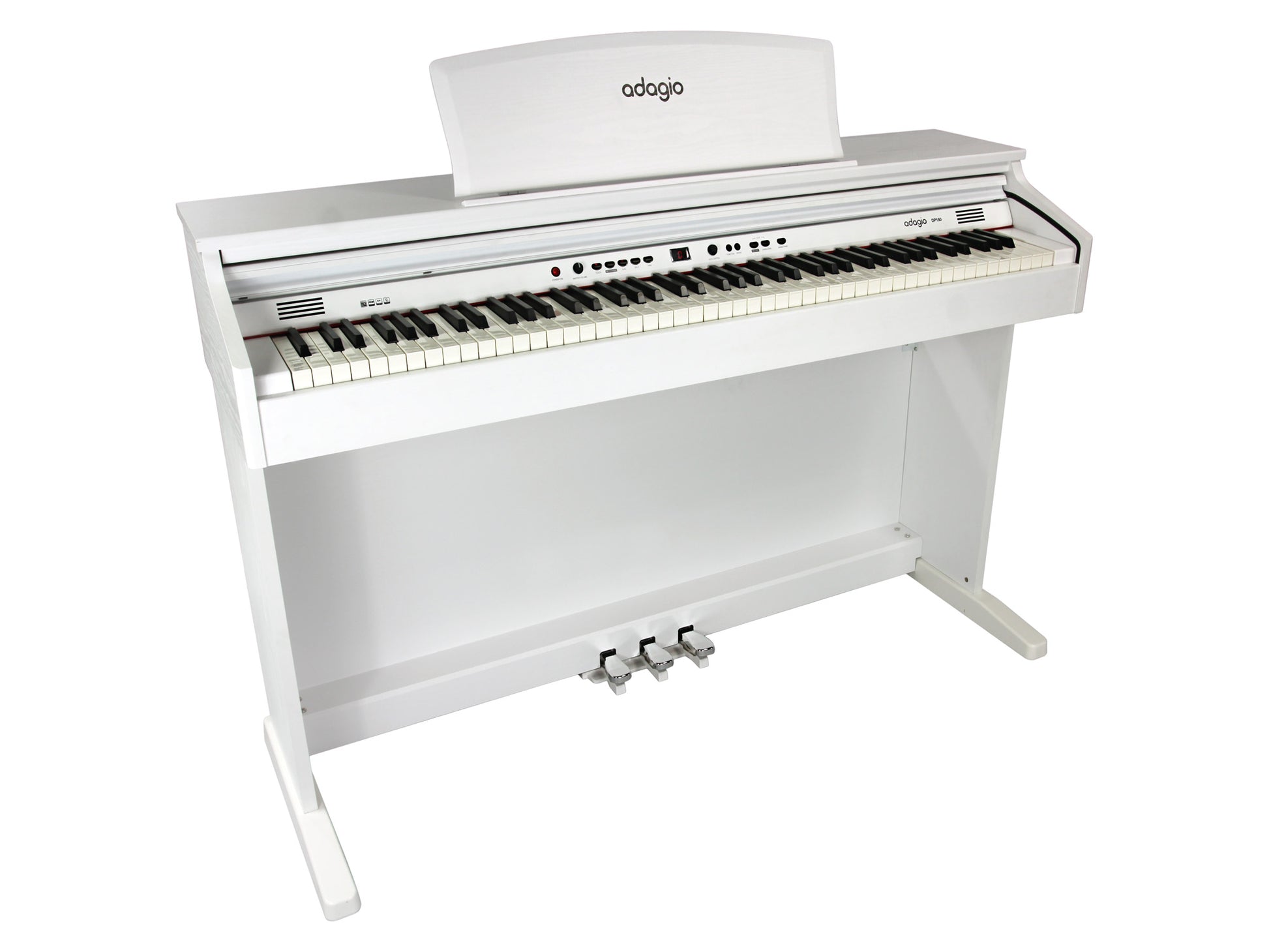 Piano numérique meuble Adagio DP150WH | 88 notes, toucher lourd