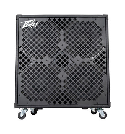 Enceinte basse amplifiée Megabass 410, 600W, HP 4x 10", HP Peavey Custom Design Ceramic, finition noir