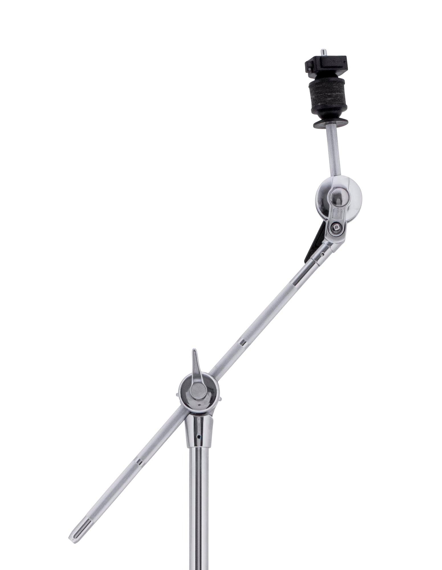 Perche télescopique Armory, 2 parties, serrage Quick-Lock Falcon, réglages complets, chrome