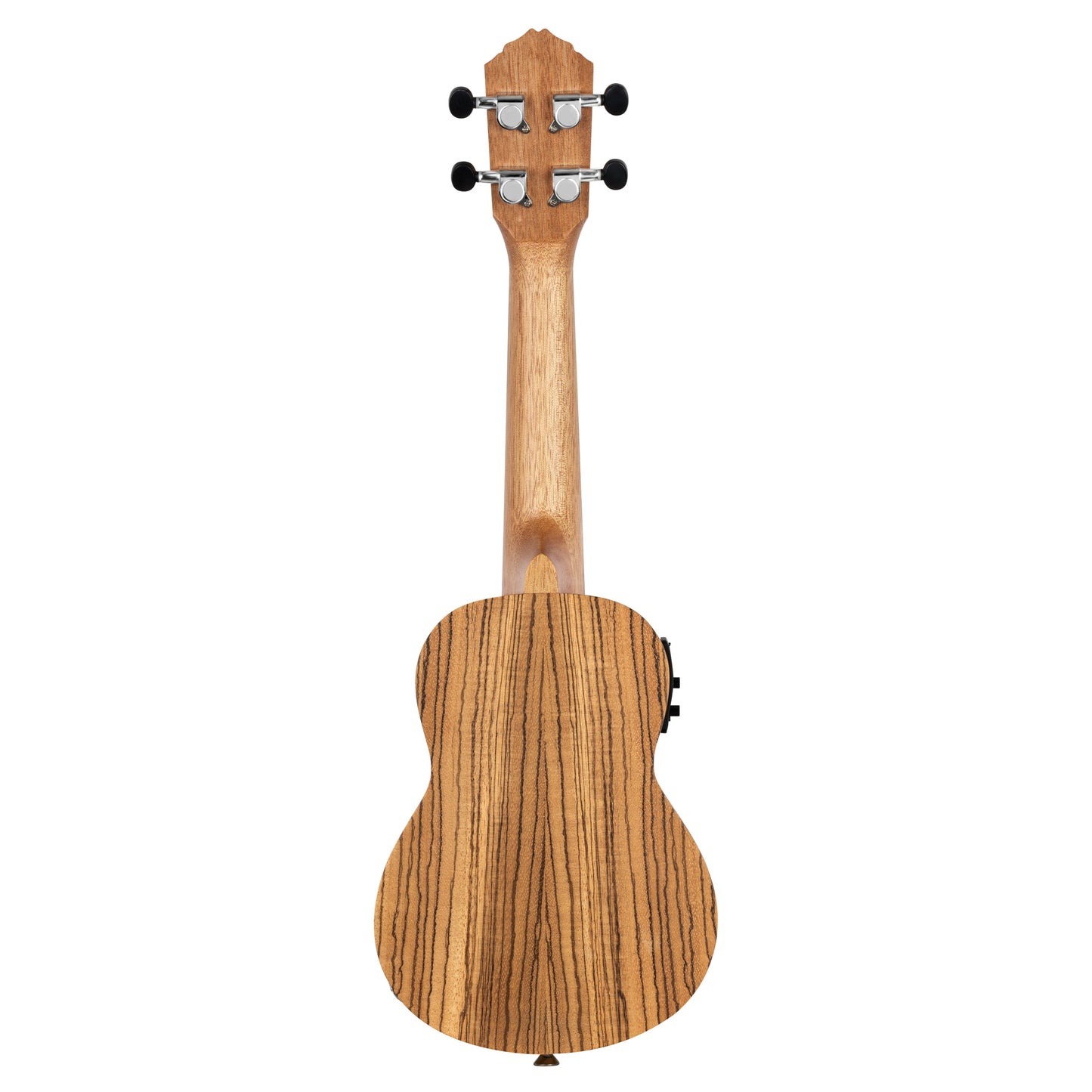 RFU10ZE, modèle Soprano, EQ MagusUke, table zebrawood, f/e zebrawood, manche acajou, housse, naturel satiné