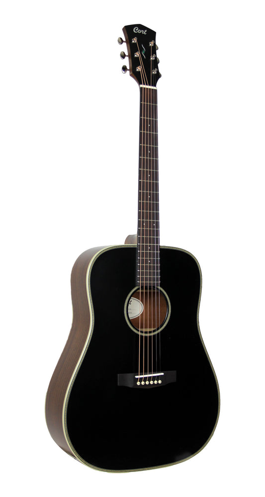 Essence D4, table épicéa Sitka massif torréfié, f/e acajou, touche & chevalet palissandre, semi brillant, table noire