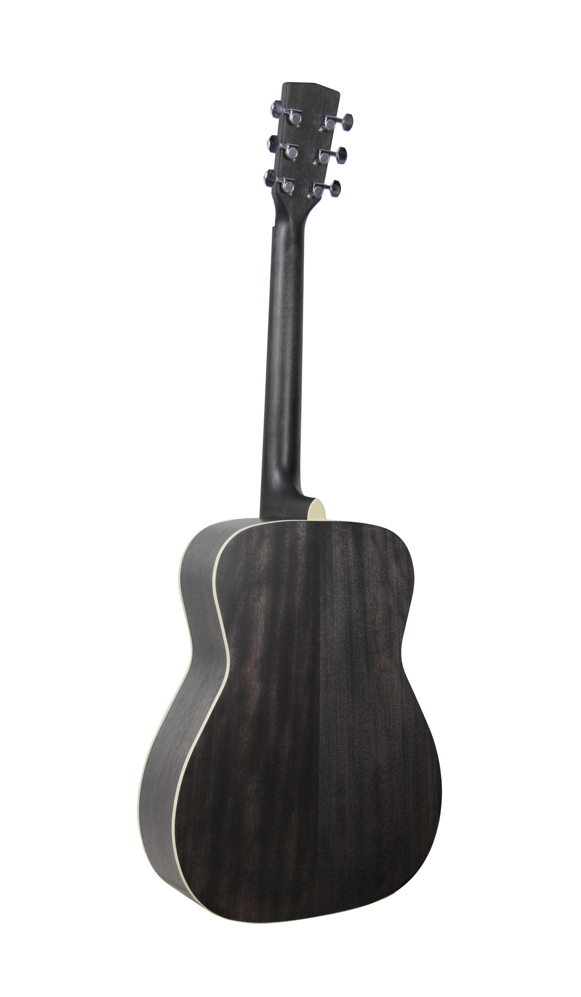 AF550, forme Concert, table épicéa, fond & éclisses acajou, manche acajou, touche & chevalet merbau, noir dégradé pores ouverts