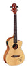 Ortega Ukulele Bariton Sparrenhout Elektro