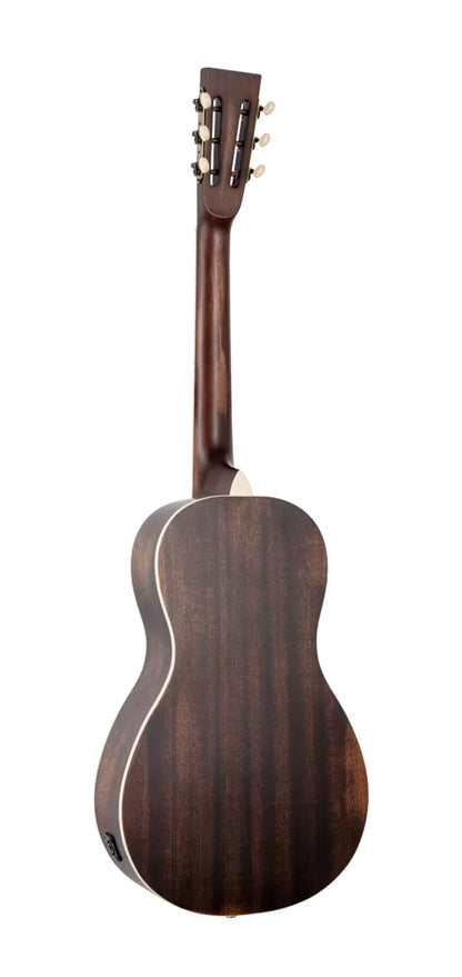 RRG30E, table acajou, f/e acajou, manche acajou, touche blackwood, chevalet érable/ébène, micro Lipstick, whiskey burst satiné