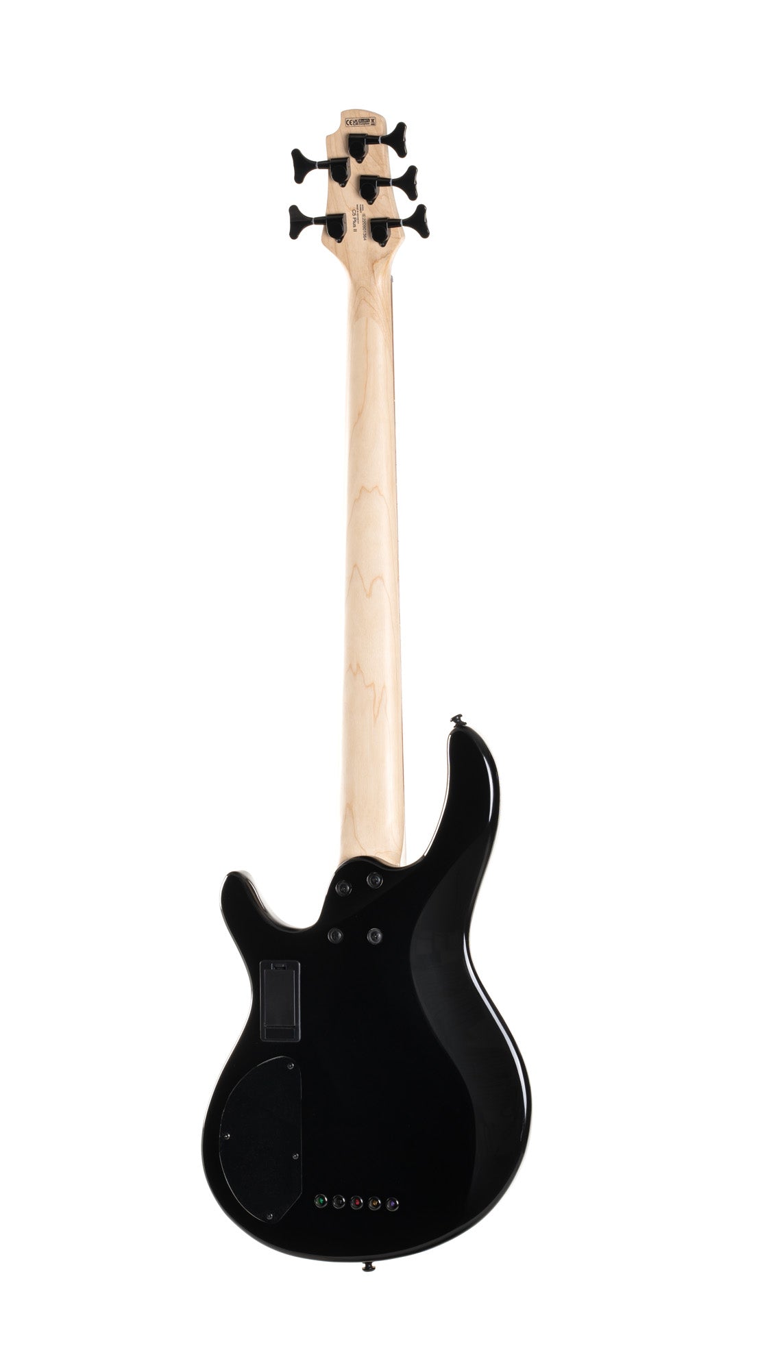 C5 Deluxe, corps peuplier, micros Bartolini MK-1 et préampli Markbass MB-1, noir