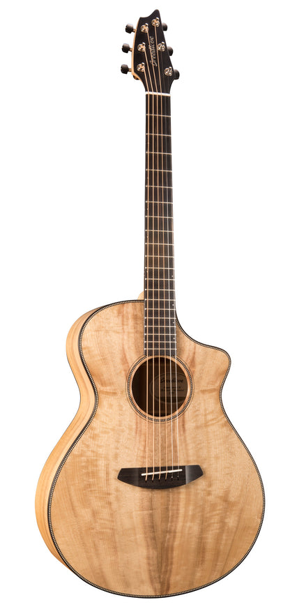 OREGON CONCERT CE MYRTLEWOOD, thinline, table myrtlewood massif, f/e myrtlewood massif, EQ LR Baggs EAS VTC, étui, naturel