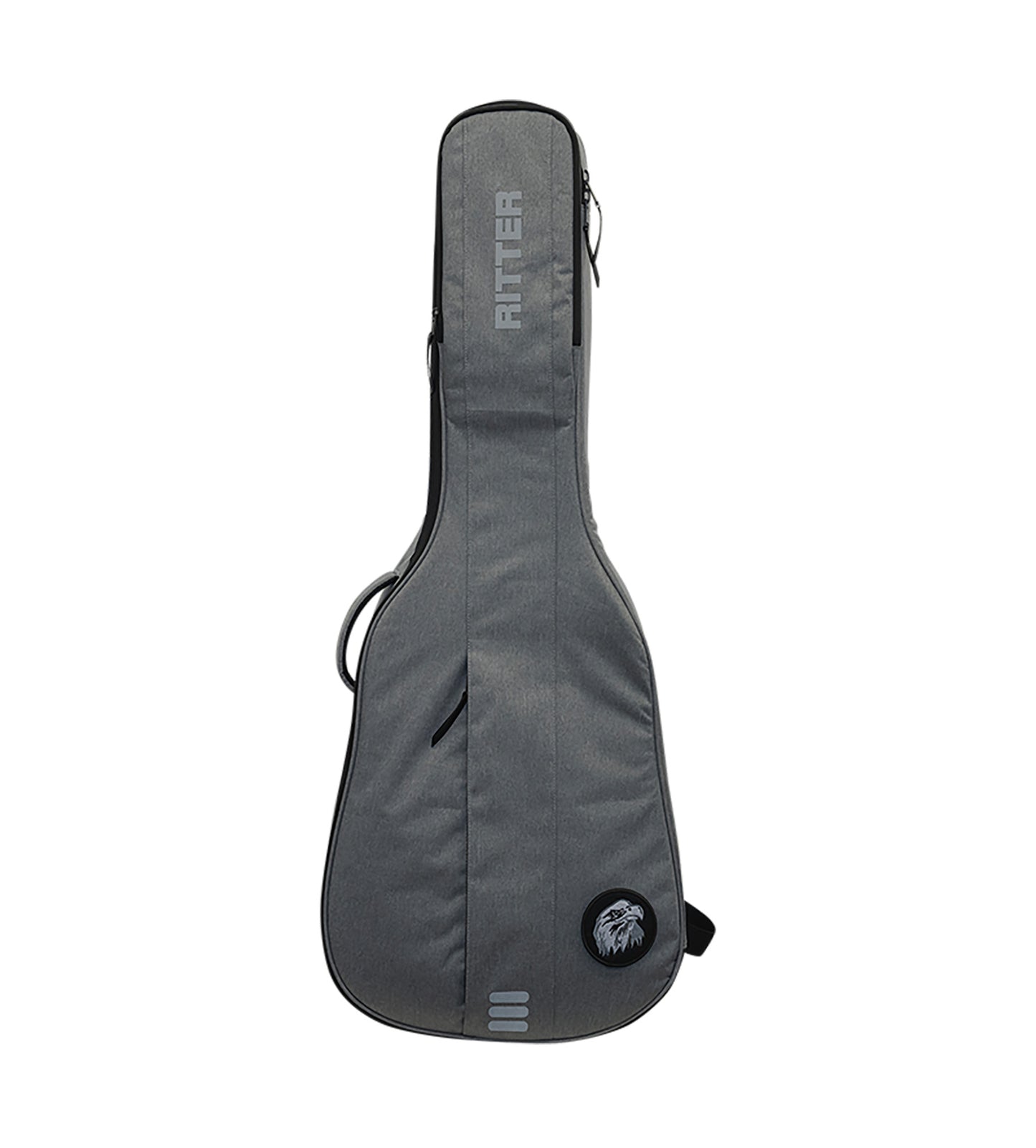 Housse CAROUGE 3 pour guitare dreadnought, gris