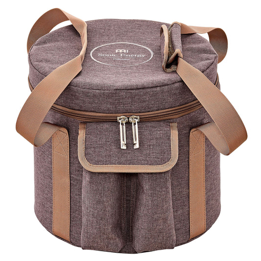 HOUSSE SINGING BOWL SONIC ENERGY 8" BRUN