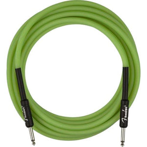 Fender Professional Glow in the Dark Kabel Groen 18,6'