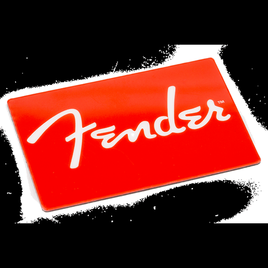Fender magneet, rode logo magneet