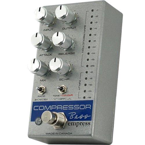 Empress Effects Bass Compressor Zilver