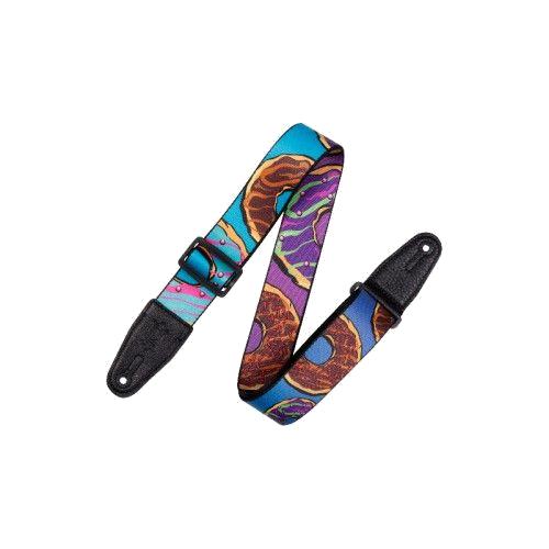 Levy's polyester bandje met leren eindkap en patroonontwerp 120