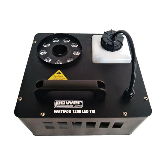 Power Lighting VERTIFOG 1200 LED TRI rookmachine met geisers, 1200W, 3-in-1