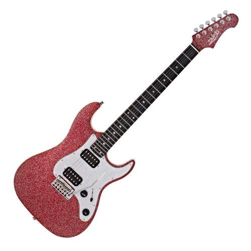 Jet Guitars JS 500 Rode glitter