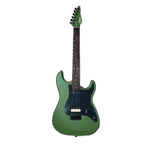 Jet Guitars JS700BKN-LTD Bare Knuckle Custom Groen Satijn