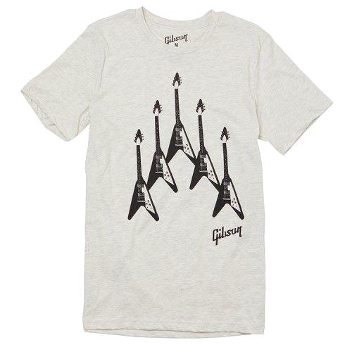 Gibson Flying V 'Formation' T-shirt maat S