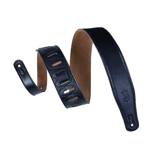 Levys gewatteerde leren suède achterkant zwart