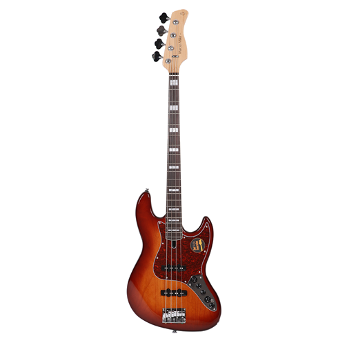 Marcus Miller V7 2e generatie basgitaar Alder-4 Tobacco Sunburst Rosewood