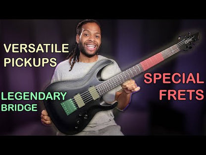 Cort KX700 True Temperament Zwart met open poriën