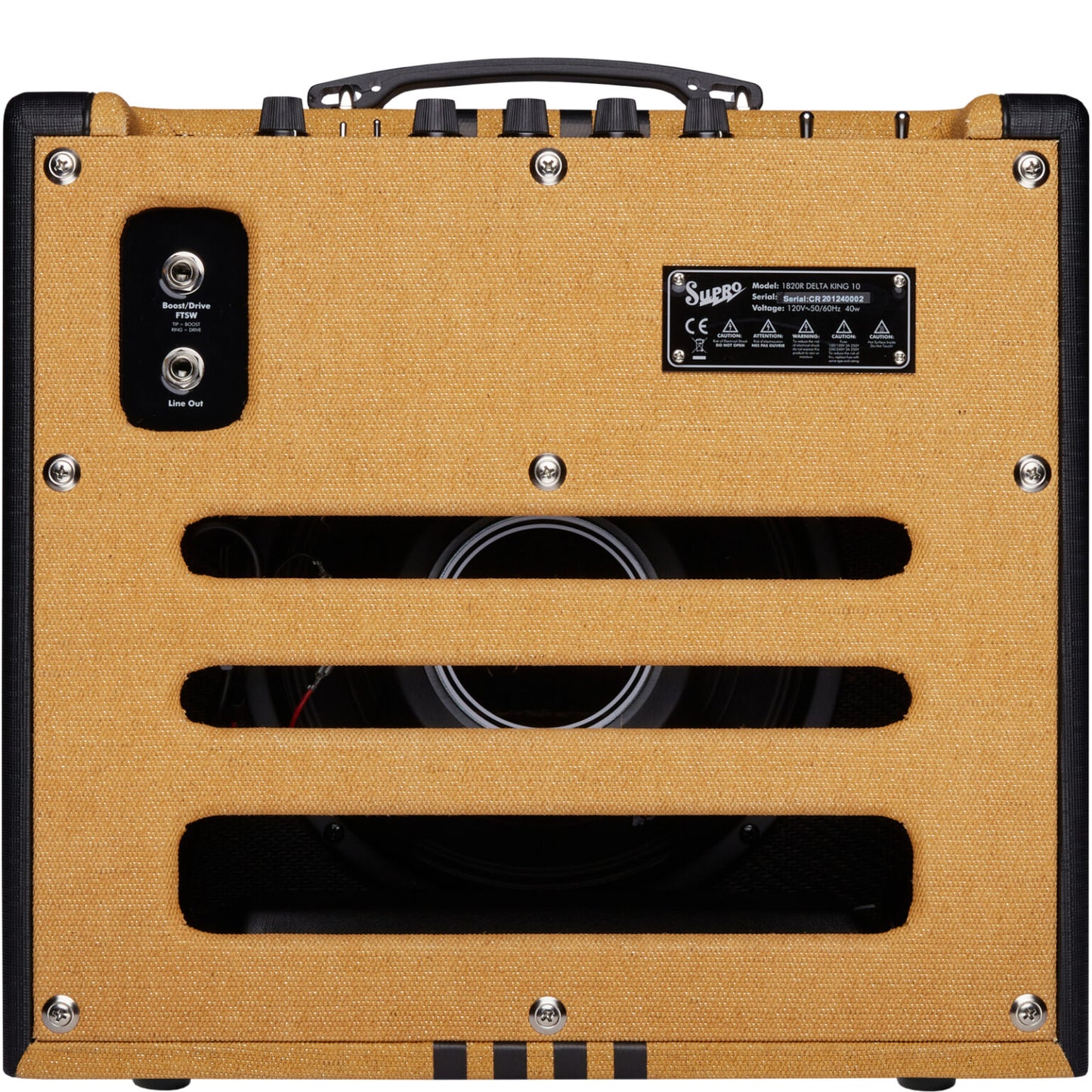 Supro Delta King 10 Tweed