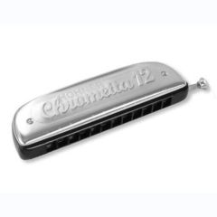 Hohner 255/48 Mondharmonica Chrometta 12 Trous C