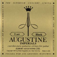 Augustine Jeu de cordes "Imperials Black" guitare classique