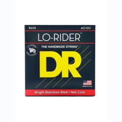 DR Nikkel Lo-Rider Vernikkeld Cordes Basse 5 Cordes Light 40-120