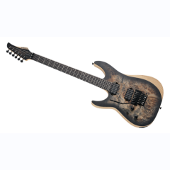 schecter elektrische gitaar reaper 6 fr l Charcoal Burst