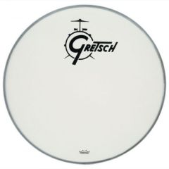 Gretsch Ambassador basdrumvel wit gecoat 18''